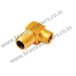 brass male elbow connector