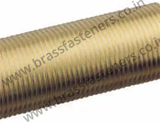 External Threaded Brass Tube